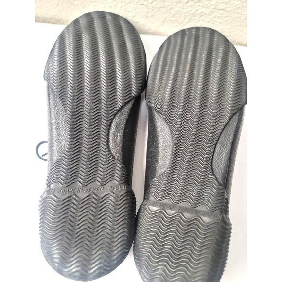 Japan Spingle Move Black Leather Lace Up Sneakers Men's Size S US 7-7.5 - Picture 8 of 12